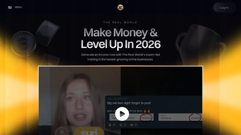 Capture du premier écran de jointherealworld.com, prise le 27 septembre 2026